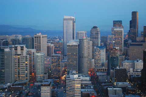 Seattle downtown core commercial real estate