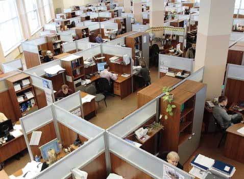 Office jobs in a commercial building, Seattle Commercial Real Estate blog